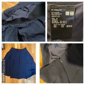 korean uniqlo skirt